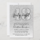 Search for 48th birthday invitations Modern