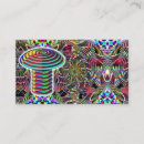 Search for mushroom business cards Psychedelic