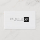 Search for investment business cards Elegant