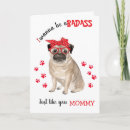 Search for pug mothers day cards Funny
