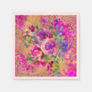 Search for teal orange napkins Flowers