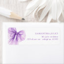 Search for bridal shower return address labels Coquette