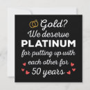 Search for humorous anniversary invitations Couple