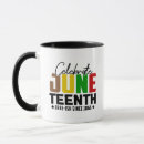 Search for juneteenth mugs African