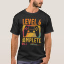 Search for 6th anniversary tshirts Level