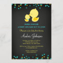 Search for duck baby boy shower invitations Modern