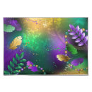 Search for mardi gras placemats Purple