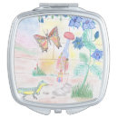 Search for kids compact mirrors Butterfly