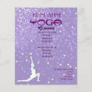 Search for yoga classes flyers Promotional