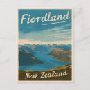 Search for new zealand postcards Fiordland national park