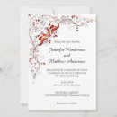 Search for ruby red wedding invitations Classy