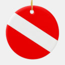 Search for scuba diving ornaments Flag