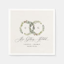 Search for monogram napkins Minimal