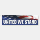 Search for united we stand bumper stickers Military