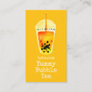 Search for bubble tea business cards Boba