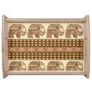 Search for elephant serving trays Illustration