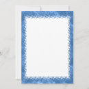 Search for blue blank invitations Watercolor