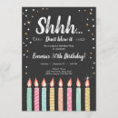 Search for surprise party invitations 30th