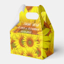 Search for sunflower favor boxes Vintage