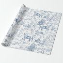 Search for blue and white floral wrapping paper Classic