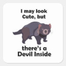 Search for tasmanian devil stickers Marsupial