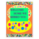 Search for welcome home cards Orange