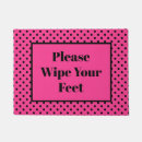 Search for wipe your feet doormats Black