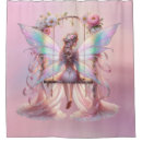 Search for fairy shower curtains Wings