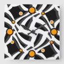 Search for game room clocks Black and white