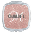 Search for monogram compact mirrors Glitter