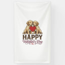 Search for happy valentines day banners Pug