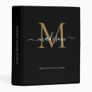 Search for mini binders Monogrammed