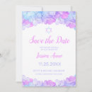 Search for bat mitzvah save the dates Blue