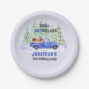 Search for blue truck plates First birthday