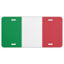 Search for italian license plates Patriotic