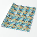 Search for surfing wrapping paper Palm tree