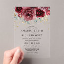 Search for rose gold and burgundy invitations Boho