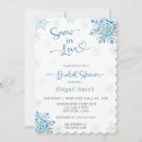 Search for snowflakes bridal shower invitations Script