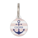 Search for nautical pet tags Stripes