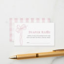 Search for diaper raffle enclosure cards Coquette
