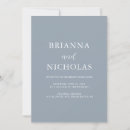 Search for blue and orange wedding invitations Script