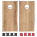 Search for wood grain cornhole sets Family beach house