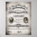 Search for decorative certificate weddings Vintage
