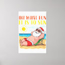 Search for beach christmas art Funny santa claus