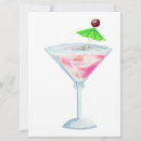 Search for cocktail umbrella invitations Pink