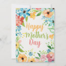 Search for happy mothers day invitations Colorful