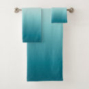 Search for blue ombre bath towels Aqua