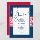 Search for navy graduation invitations College university