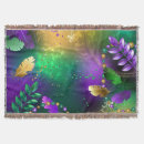 Search for mardi gras blankets Green