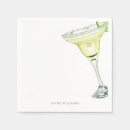 Search for margarita cocktail napkins Tropical